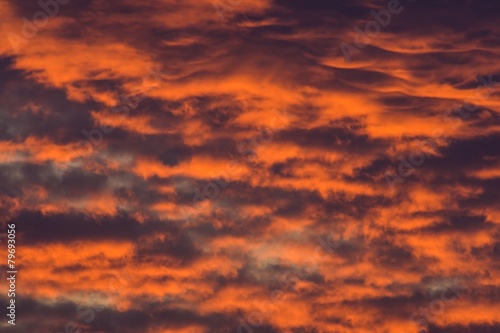Fototapeta Naklejka Na Ścianę i Meble -  Sunset over rural field