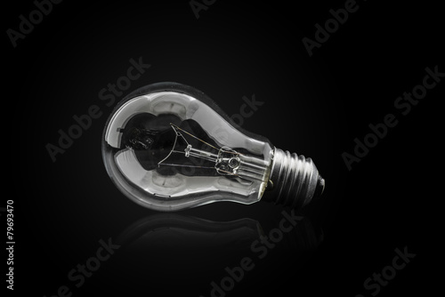 Light bulb, isolated