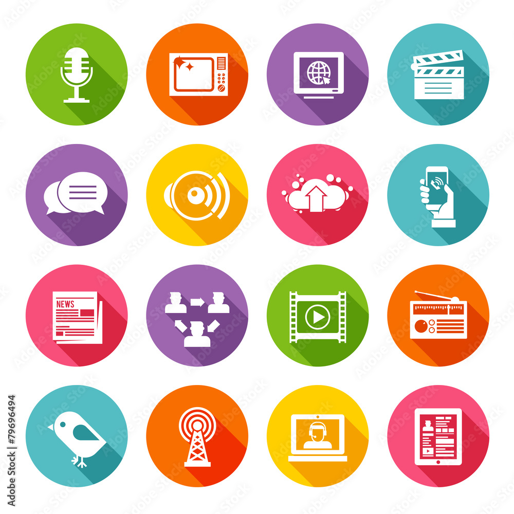 Media Icon Set Media Icon Set