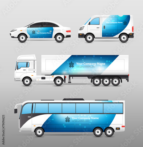 Transport Advertisement Design