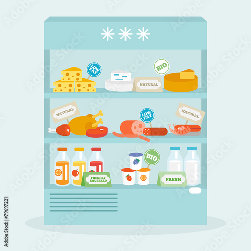 Food In Fridge Collection