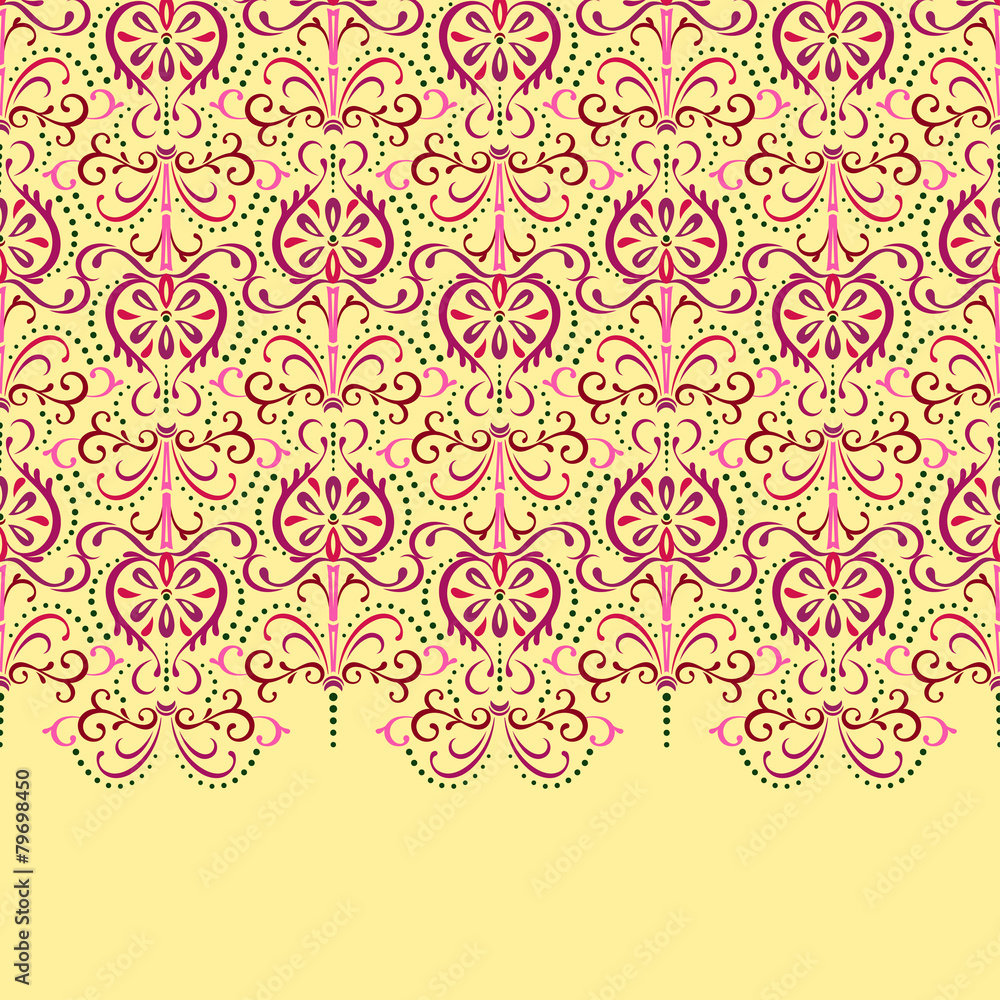 Background eastern floral Background eastern floral