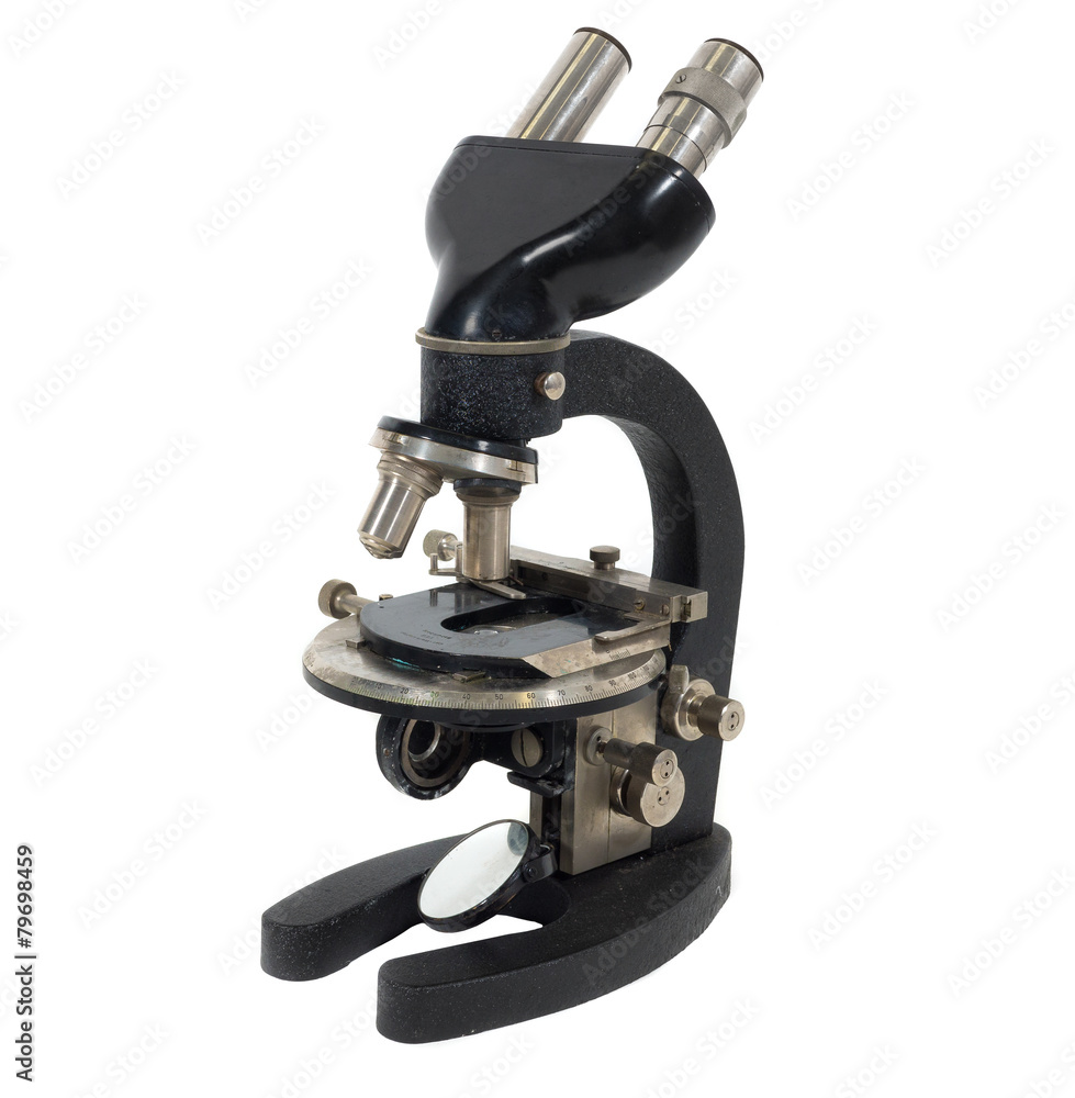 altes antikes mikroskop