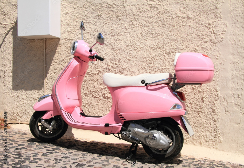 Rose motor scooter