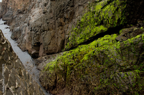 Water And Rocks Near La Bufadora