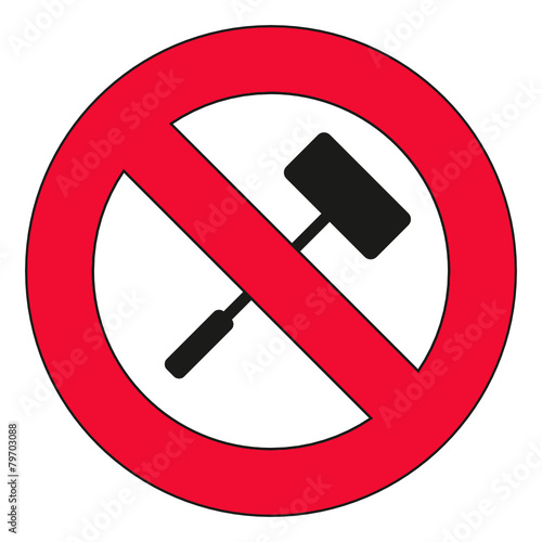 Selfie Stick verboten - Nicht erlaubt