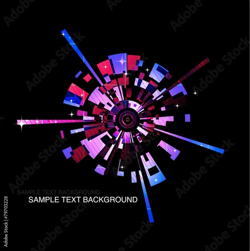 Sample text background