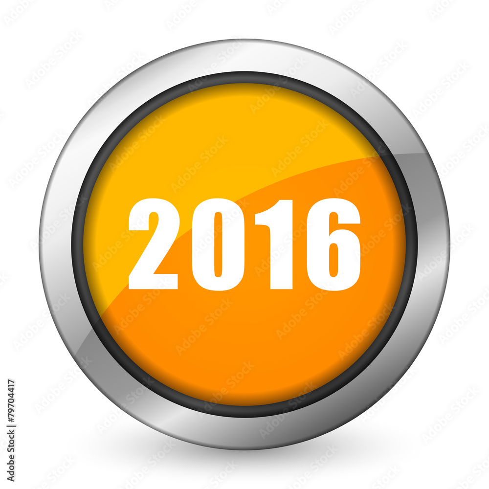 new year 2016 orange icon new years symbol new year 2016 orange icon new years symbol