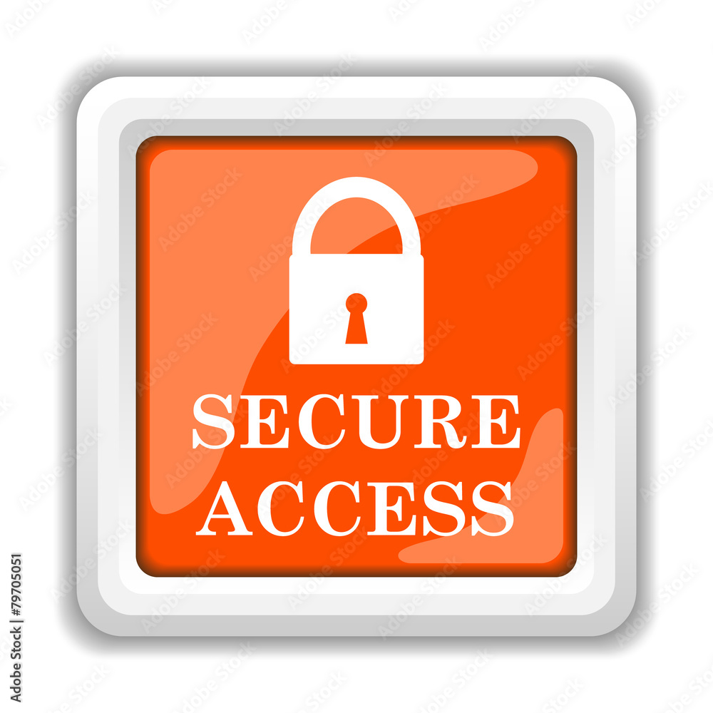 Secure access icon Secure access icon