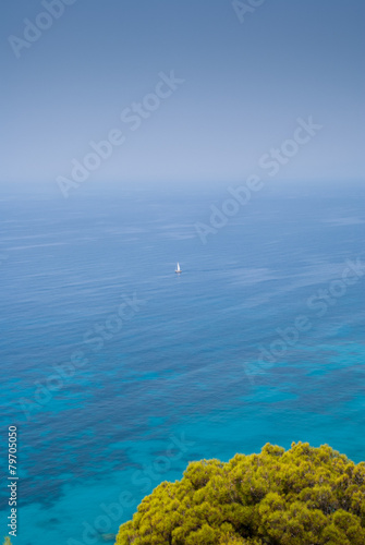 Summertime sailing in Greece