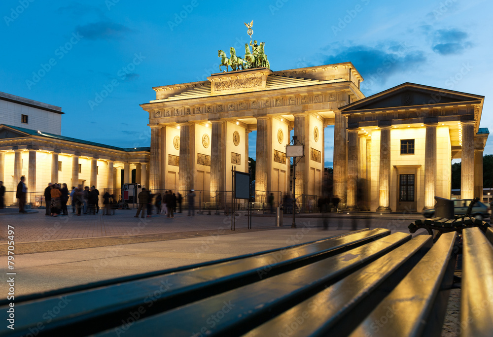 Brandenburg Gate in Berlin