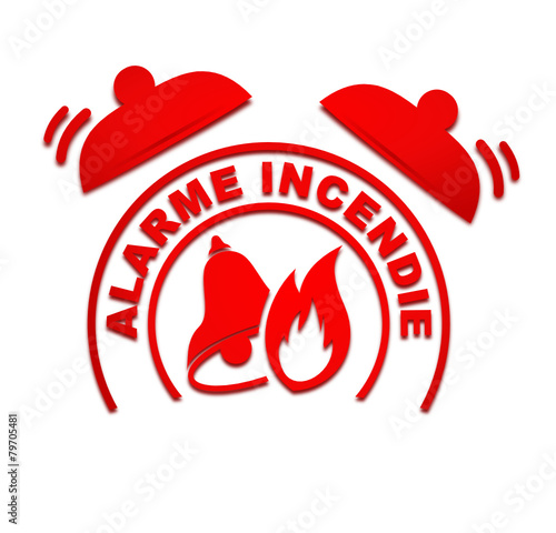 alarme incendie sonnerie rouge