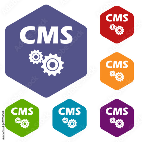 Cms rhombus icons