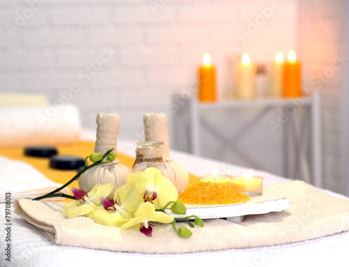 Fototapeta Naklejka Na Ścianę i Meble -  Place for relaxation in modern wellness center