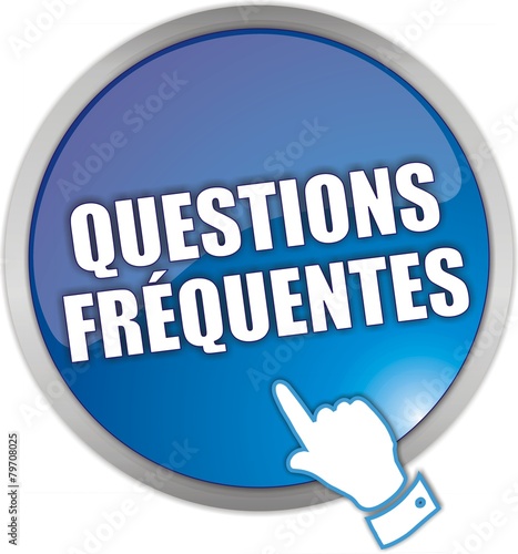 bouton questions fréquentes
