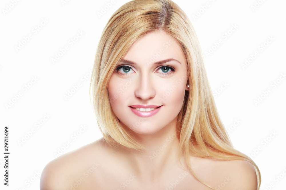 young blond woman