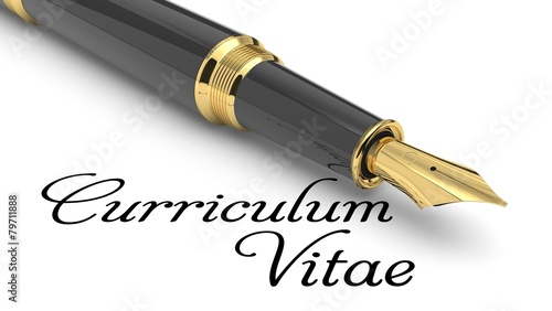 Curriculum Vitae concept