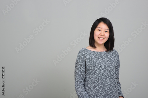 Fotografie Smiling asian woman