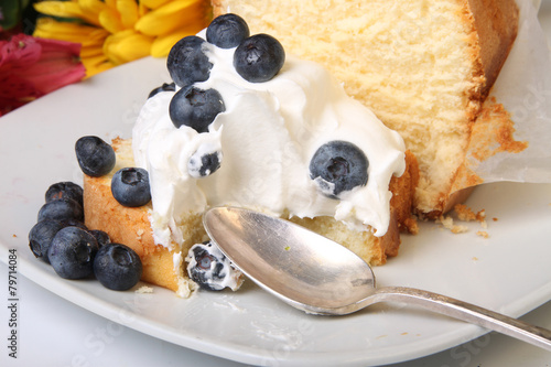 Valokuva Blueberry shortcake