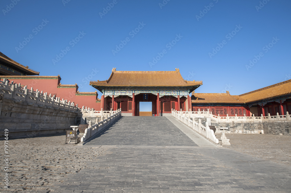 Gate tower in Forbidden City