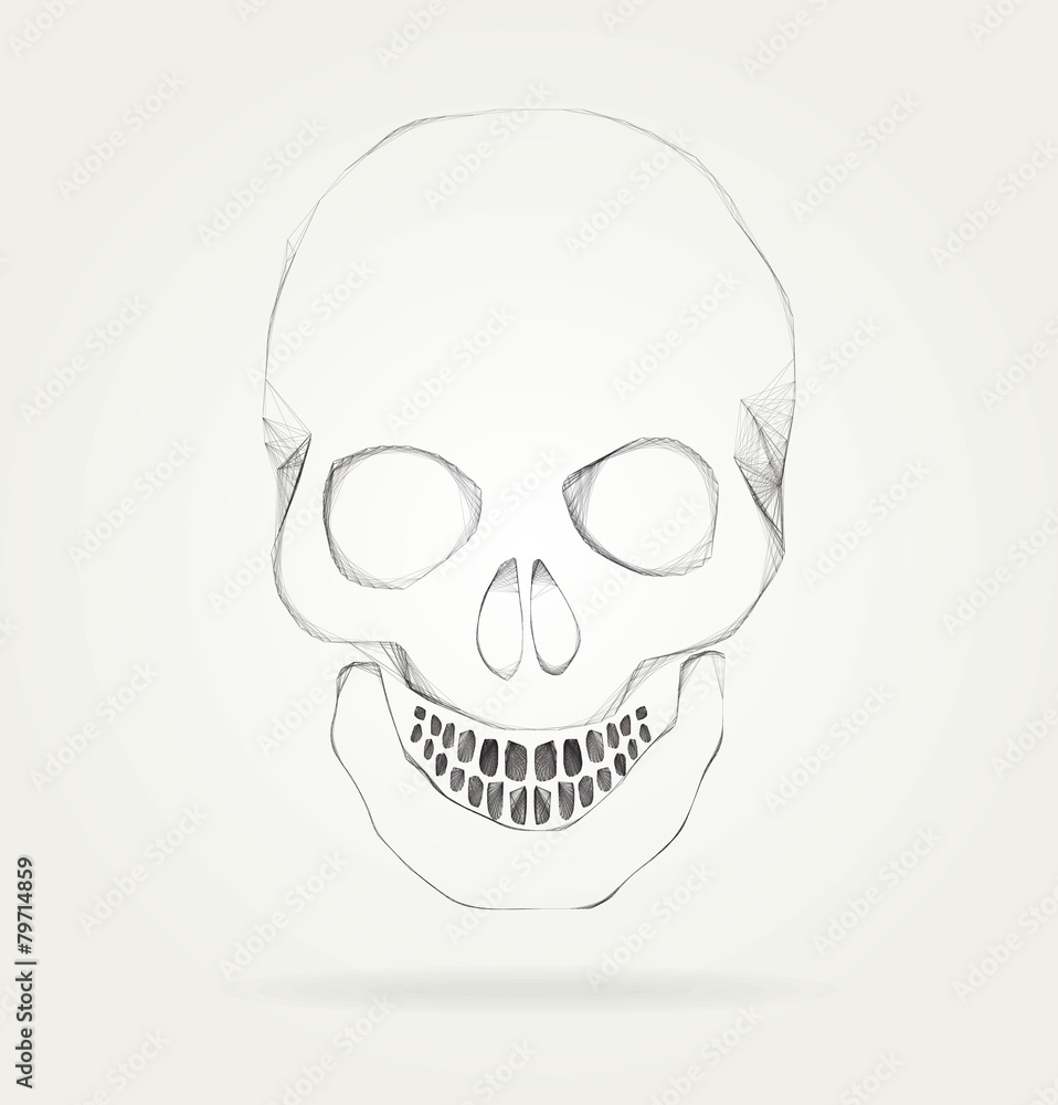 The symbol of the skull