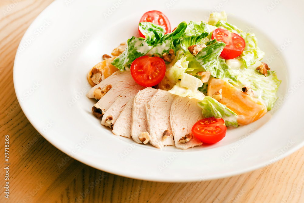 salad with chicken salad with chicken
