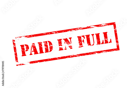 Paid in full
