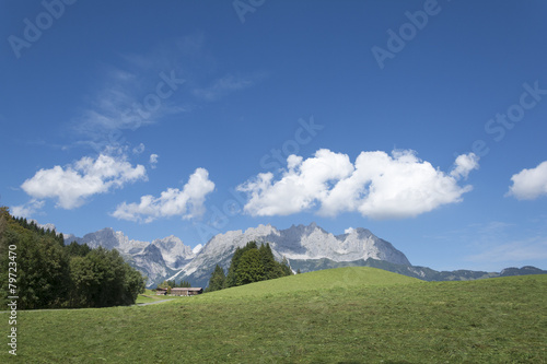 Landschaft bei Reith bei Kitzbühel, Österreich, Tirol