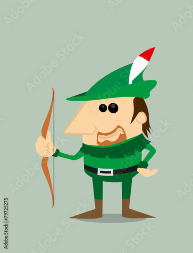 Cartoon Robin Hood
