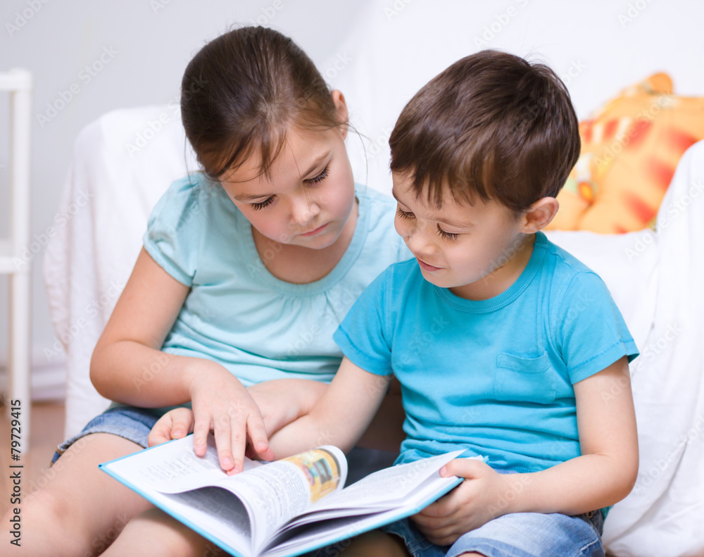 Children is reading book Children is reading book