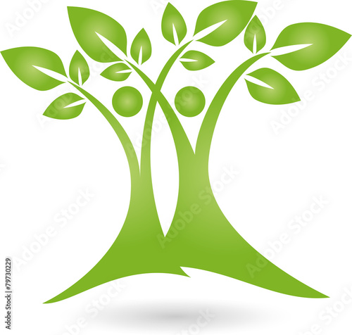 Logo, Pflanze, Blätter, Menschen, Heilpraktiker