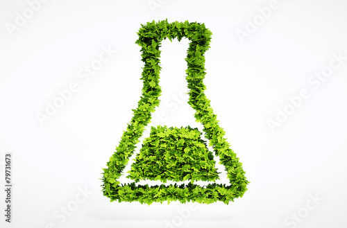 3d bio science sign.