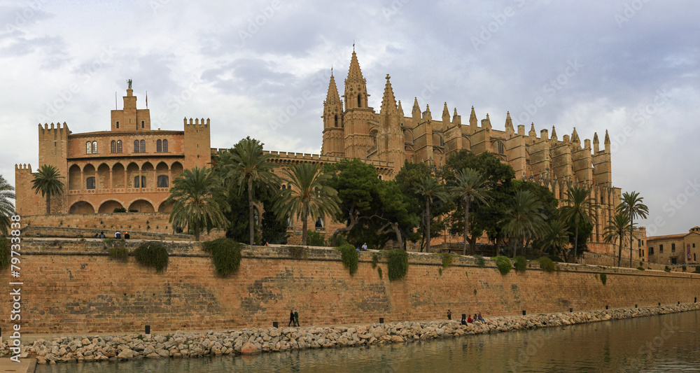 Almudaina Palast und Kathedrale La Seu