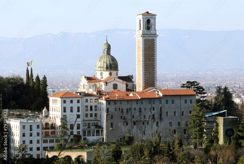 Vicenza, Italy, Monte Berico basilica dedicated to our Lady
