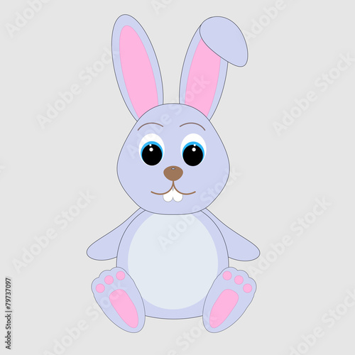 Cartoon cute rabbit