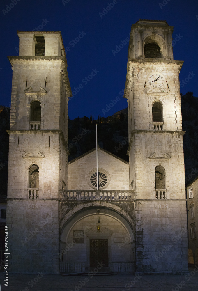 Kotor cathedral Kotor cathedral