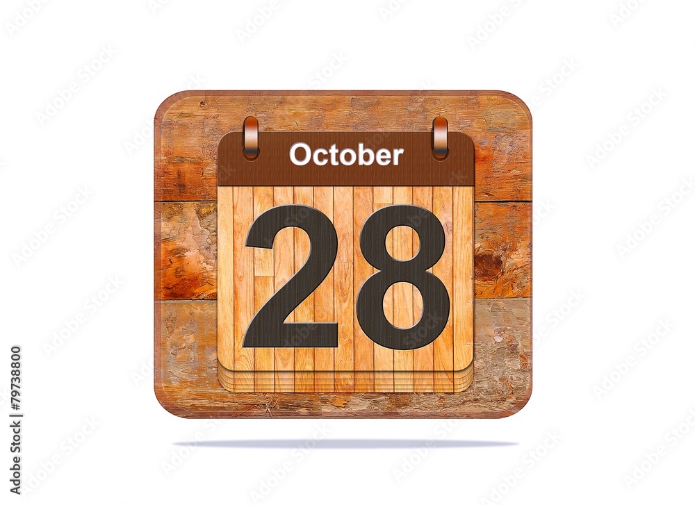 October 28. October 28.