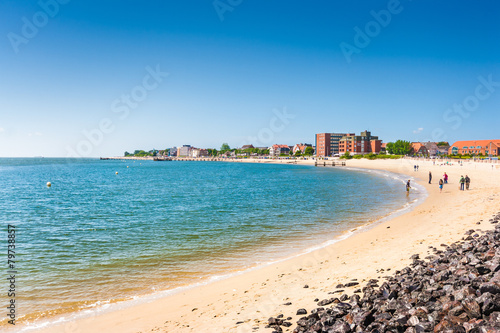 Obraz na płótnie Island of Föhr, Schleswig-Holstein, North Sea, Germany w salonie