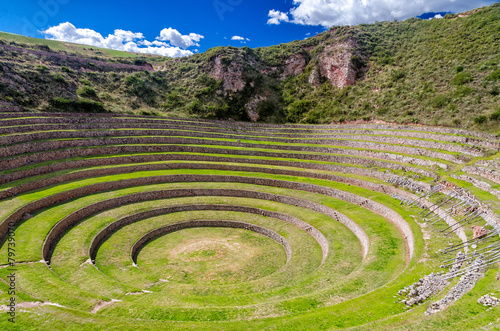 Ruinen von Moray in Peru © cameris