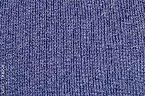 Blue stockinet background