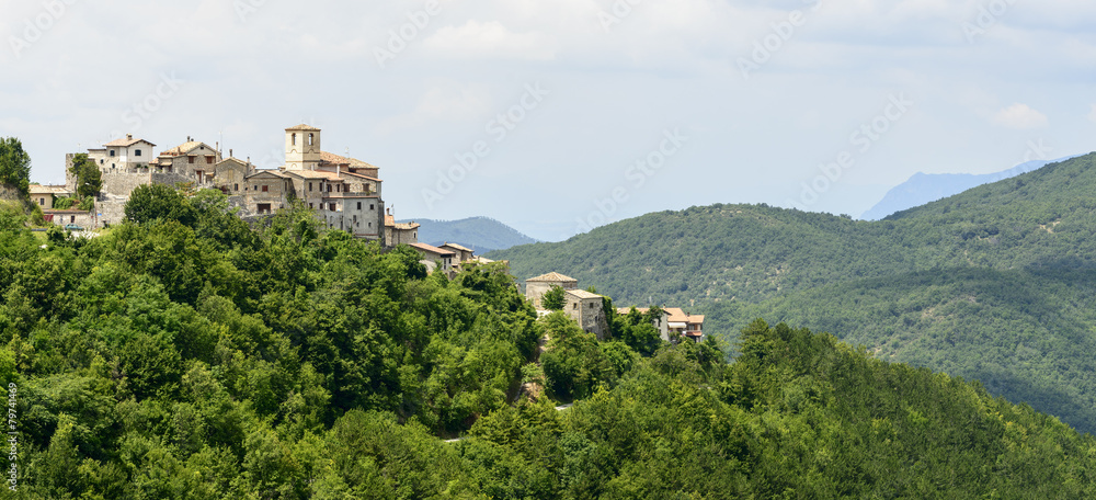 Morro Reatino, italian village