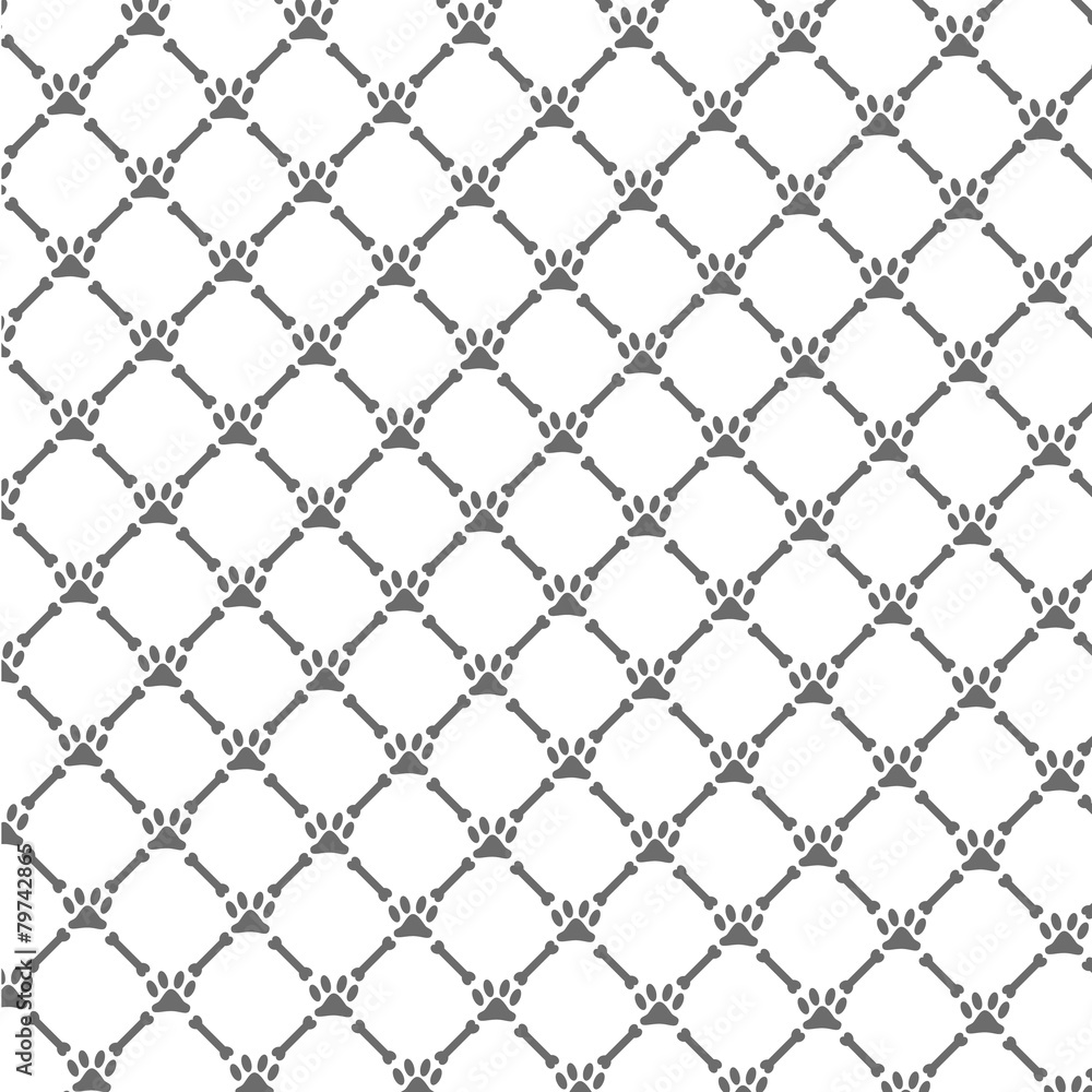 patterns seamless dog footprints background. patterns seamless dog footprints background.