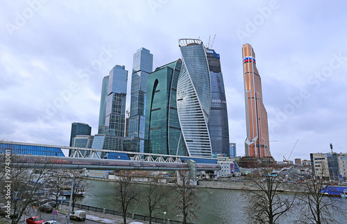 Construction of Towers business center "Moscow City"