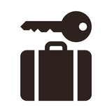 Baggage storage - travel icon