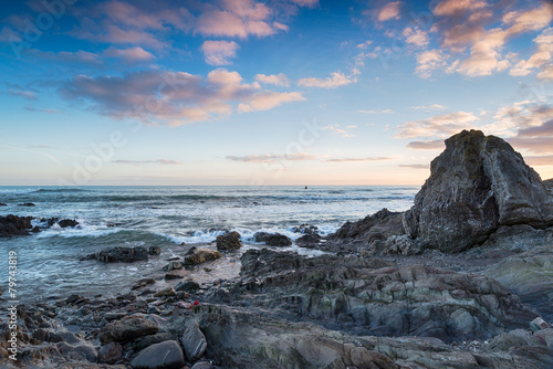 Cornwall Coast at Portwrinkle photo