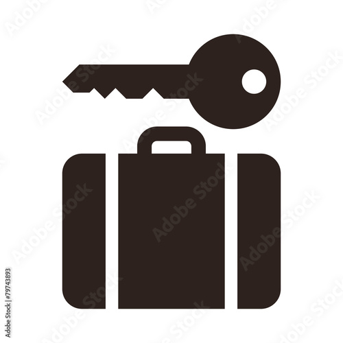 Baggage storage - travel icon