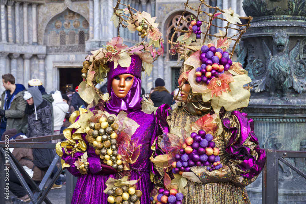 Naklejka premium Karnawał w Wenecji