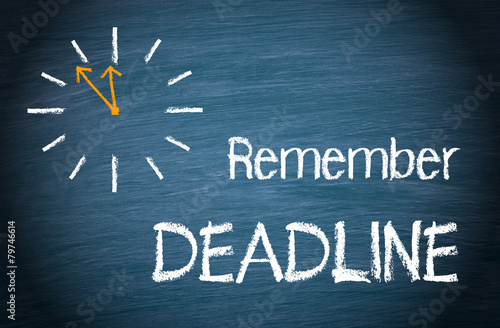 Remember Deadline