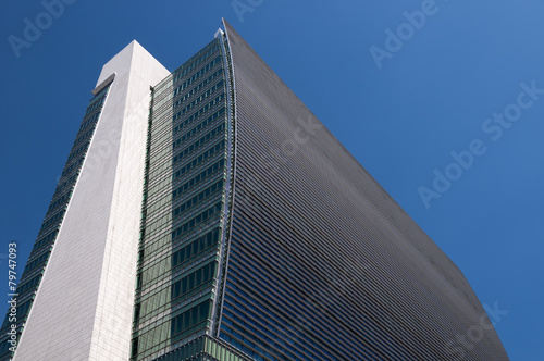 Skyscrapers in Shinjuku  region of Tokyo  Japan