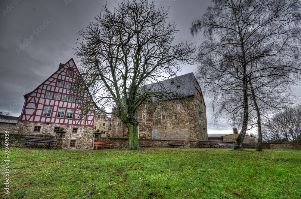 Obraz premium Schloss Baichlingen Thüringen